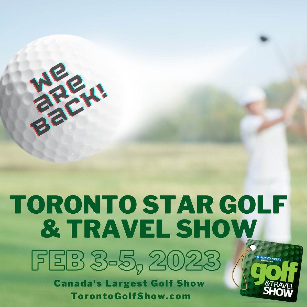 Toronto Golf Show tweet media