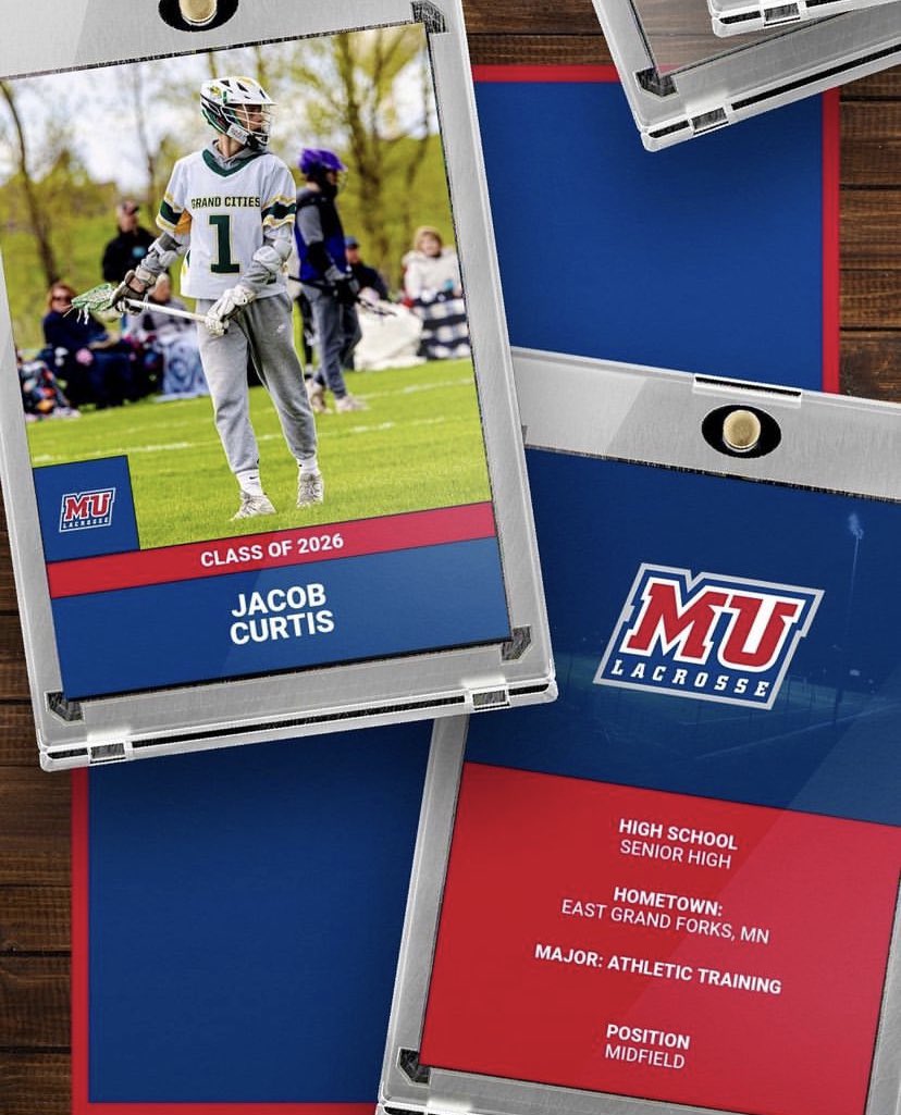 GclaPreds's tweet image. Congratulations to Jacob “Uno” Curtis on committing to NCAA D-II @MU_MLax GCLA wishes him the best of luck as he’ll compete in one of the best conferences in D2 lacrosse!