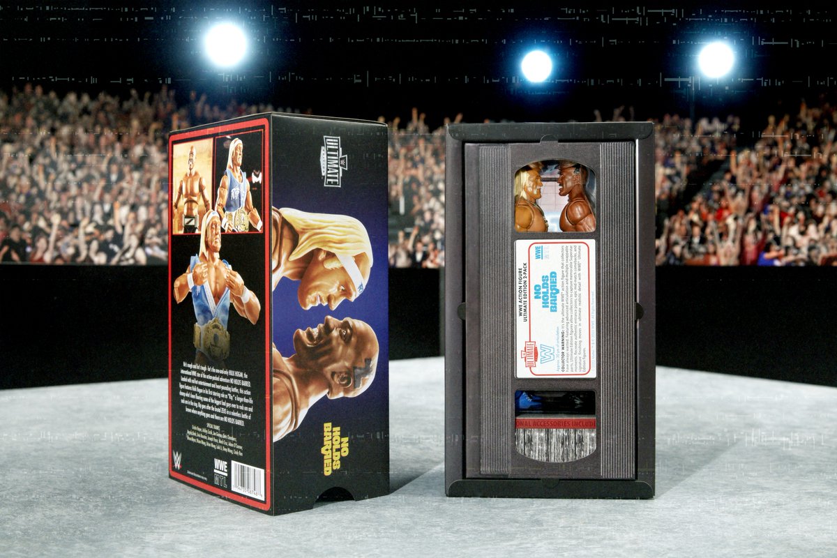 WrestlingInc's tweet photo. We're partnering with @Mattel to give away a #SDCC2022 exclusive "No Hold Barred" #WWE collectible to one lucky winner! For a chance to win, follow @WrestlingInc &amp; retweet this by Sunday 11:59PM EST. (Open to U.S. and Canada only) @WWE @HulkHogan https://t.co/D54fHSbFQz
