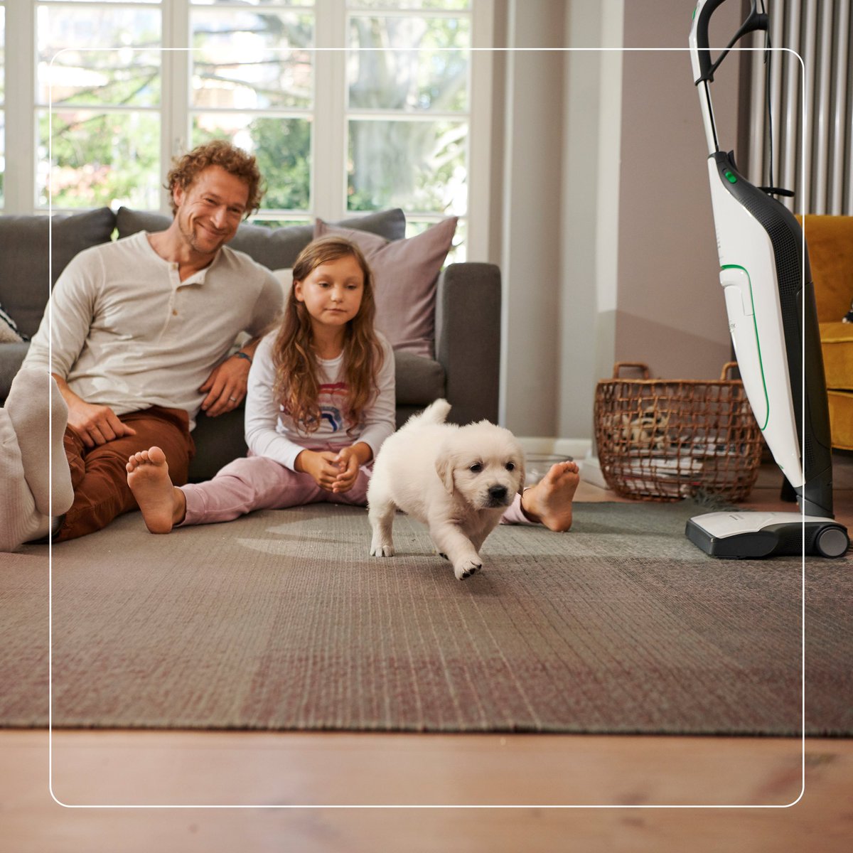 Busy house? Let us do some of the hard work!

Fighting your carpets and floors of their dust, dirt and muck can be a strain but with our range of high-powered, high efficiency vacuums we can ensure any mess is no stress.

Discover Kobold now: vorwerk.co.uk/en/c/home/prod…