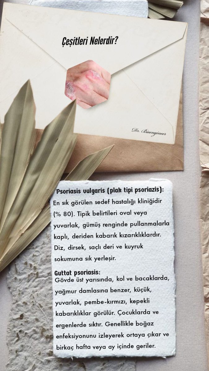 DrBioengineer's tweet image. Biomercek 15. Bölüm “Sedef Hastalığı” yayımlandı🎊
.
.
#bioengineer #biyomühendislik #DNA