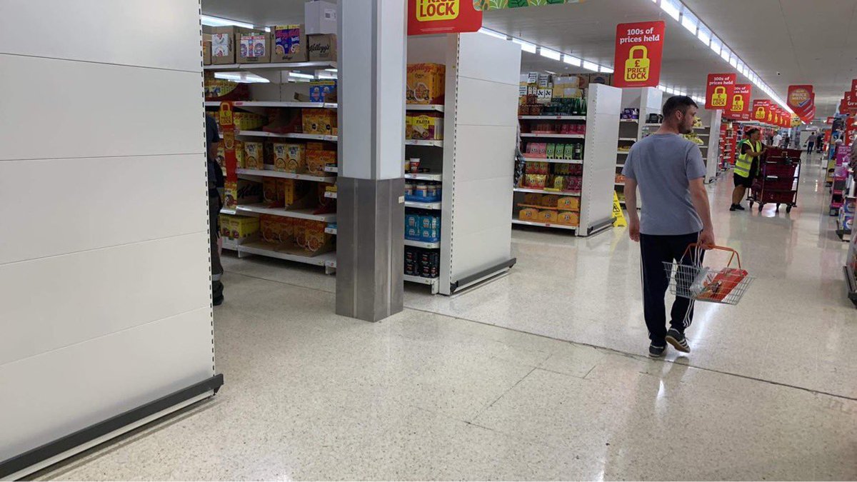 Kroxigorman's tweet photo. @sainsburys why are you getting rid of the special offers at the end of each aisle in the Chichester store? https://t.co/qlkmyaLKuv