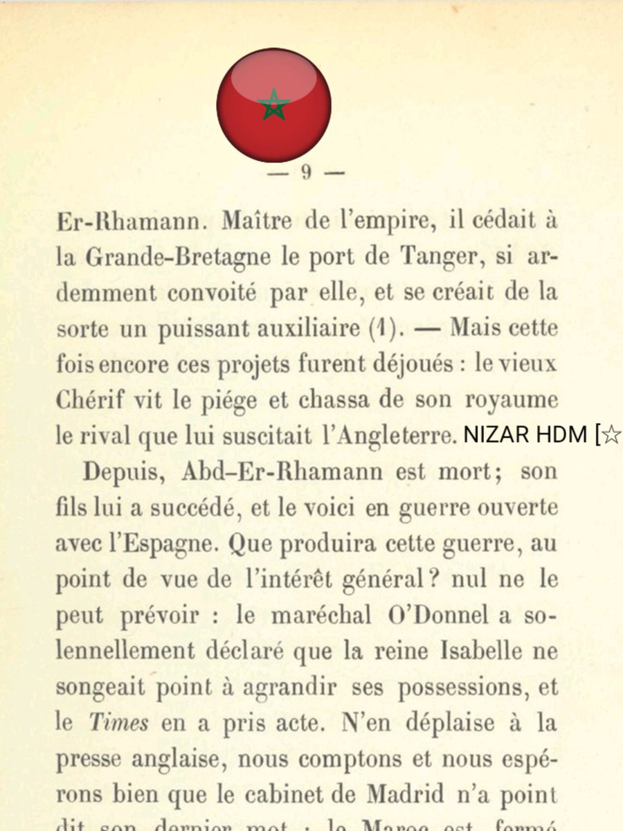 Pourquoi Moulay Abdel Rahman, Sultan du Maroc, a-t-il expulsé le Traitre Abdelkader de l'Empire du Maroc ?