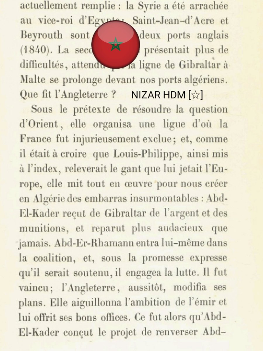 histoire_maroc's tweet photo. Pourquoi Moulay Abdel Rahman, Sultan du Maroc, a-t-il expulsé le Traitre Abdelkader de l'Empire du Maroc ? https://t.co/GQpdkkUynn