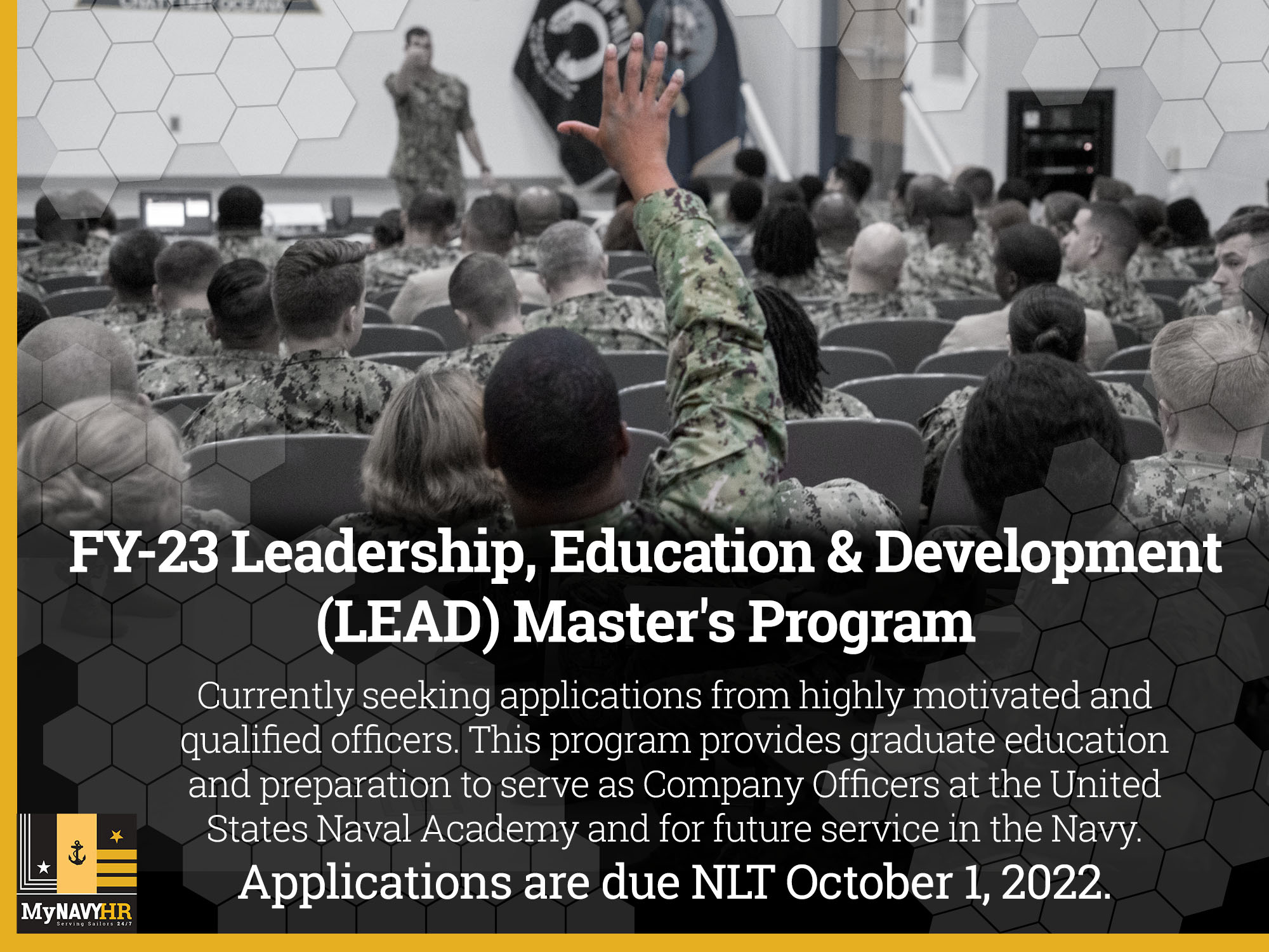 MyNavy HR on Twitter "The LEAD Master’s Program is seeking
