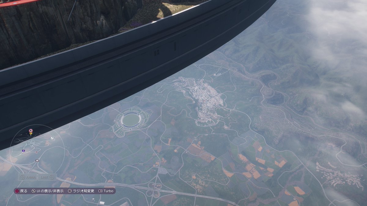 shiftwinter's tweet photo. Forza Horizon 5のホットウィールDLC、どうにもそのまま上空に追加の会場設営したって形式らしくてスケール感凄くて笑ってた https://t.co/zzZFujsa9t