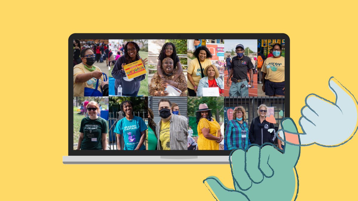 Readby4th's tweet photo. What a start! Over 60 amazing community leaders hopped on a call to start planning Philly's annual family literacy festival. Reading Promise Week 2022 is coming October 10-16. #ReadingPromiseWeek #literacy #philly #readingpromise https://t.co/wq1ecSy7wM