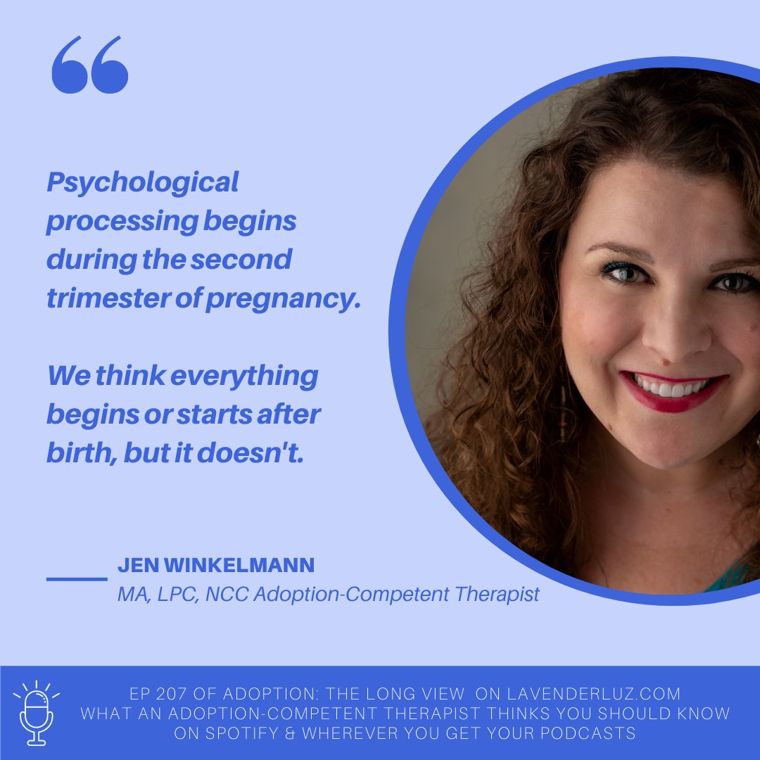 LavLuz's tweet photo. Ep207 of Adoption: The Long View asks the Q "Do #adoptivefamilies really NEED an #adoptioncompetenttherapist?

Reading through the 7 slides, what do YOU think the answer is?

Wherever you listen to podcasts, or at https://t.co/JYR0KW9NAX.  2/4

#adoptionlongview #adoptionpodcast https://t.co/NJbZOMqxOU