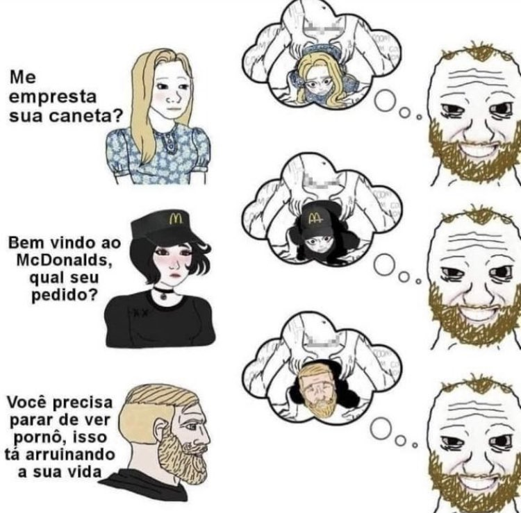 Doomer Girl Meme Sticker