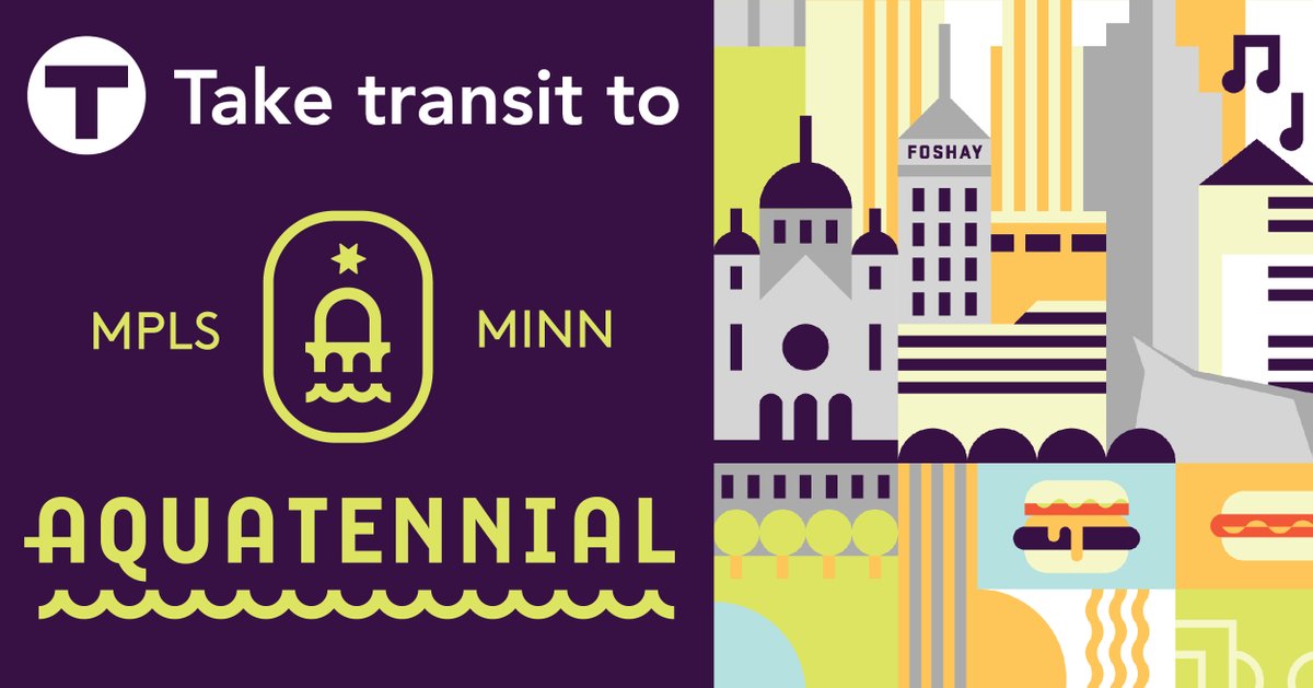 Mpls Aquatennial (@aquatennial) on Twitter photo The 2022 CenterPoint Energy Torchlight Parade is tomorrow! Join us at 7:30pm on Nicollet Ave to watch this great event! Plan ahead for travel and timing. <a href="/MetroTransitMN/">Metro Transit</a> is an easy option and there are parking structures available nearby! Learn more at: aquatennial.com/torchlightpara… The 2022 CenterPoint Energy Torchlight Parade is tomorrow! Join us at 7:30pm on Nicollet Ave to watch this great event! Plan ahead for travel and timing. <a href="/MetroTransitMN/">Metro Transit</a> is an easy option and there are parking structures available nearby! Learn more at: aquatennial.com/torchlightpara…