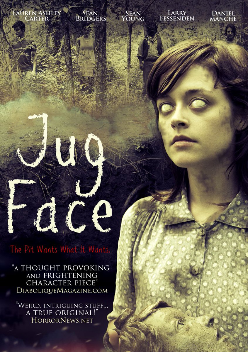 Capt_Hidi_Oshi's tweet photo. Now showing...
Jug Face (2013)
'When she learns the supernatural pit worshipped by her remote community in the woods has demanded her as a blood sacrifice, Ada struggles to find a way to survive, while the pit lashes out in anger.'
#jugface #shudder #indiefilm #folkhorror https://t.co/kIeuLDCeWD