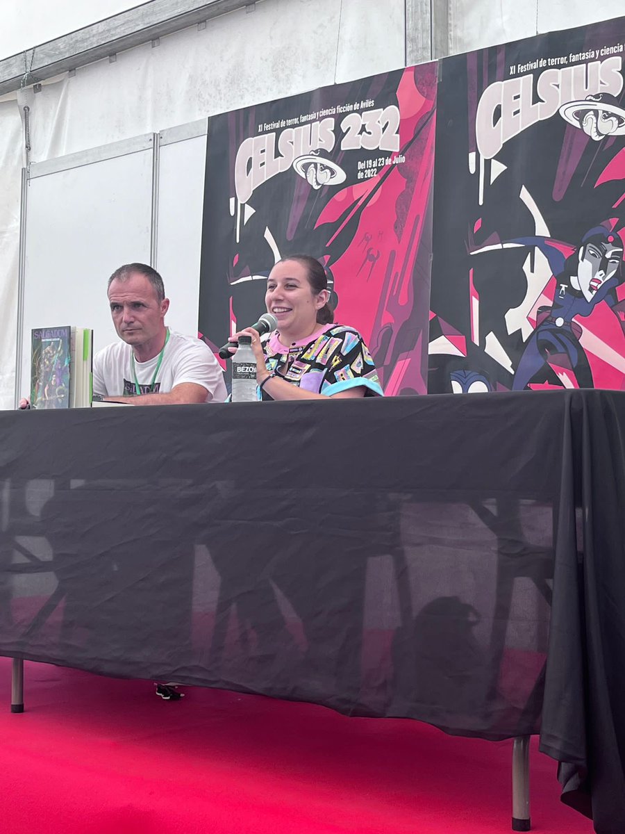 omarfgj's tweet photo. Una  experiencia increíble y muy  acompañado por @VirFuente Ha sido una  pasada  hablar  de  @Salgadum en un  lugar tan  mágico como  el  @festivalcelsius https://t.co/DzLKPhASC4