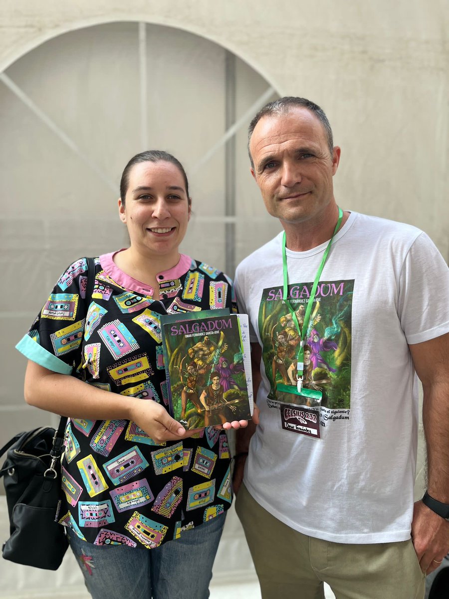 omarfgj's tweet photo. Una  experiencia increíble y muy  acompañado por @VirFuente Ha sido una  pasada  hablar  de  @Salgadum en un  lugar tan  mágico como  el  @festivalcelsius https://t.co/DzLKPhASC4