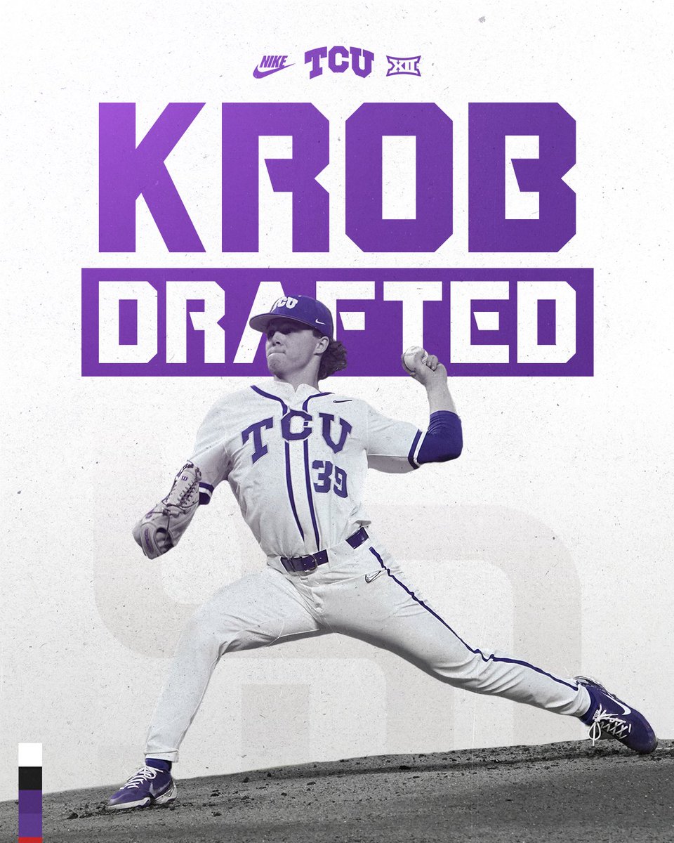 Another pitcher off the board! Congrats to <a href="/austin_krob/">Austin Krob</a> on his 12th round selection by the <a href="/Padres/">San Diego Padres</a>!

#FrogballUSA | #GoFrogs