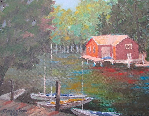 TonyCaviston's tweet photo. New artwork for sale! - "Eagles Mere Morning " - https://t.co/g339fXcFCf @fineartamerica https://t.co/AesXojBS5n