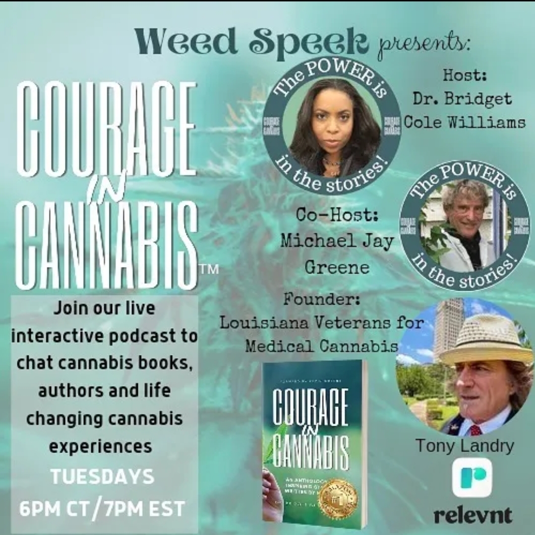 Speak to a founding member of the Veterans Action Council. Tony Landry has an amazing story of triumph over pharmaceuticals, journey with CBD and cannabis and creating a support network for other veterans!

#vets #veteransactioncouncil #CourageinCannabis #cannabis #cbd