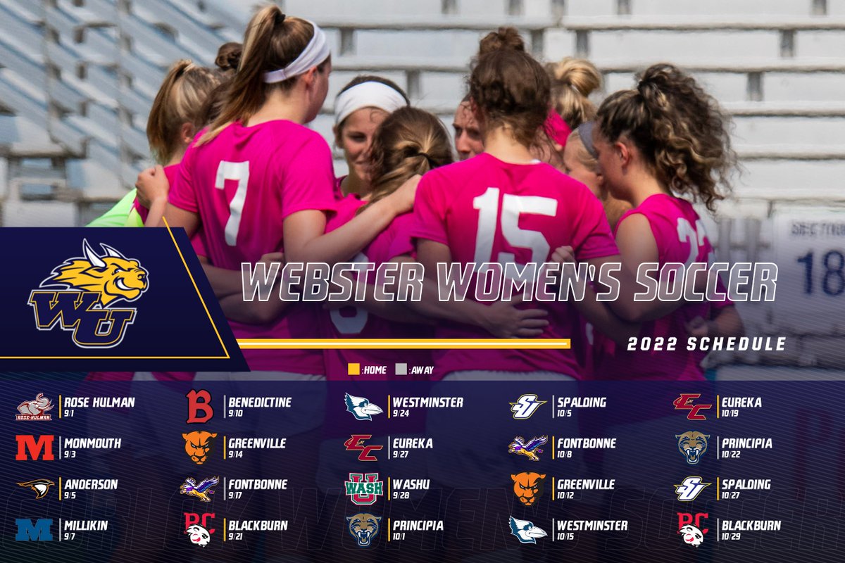 The <a href="/WebsterWSoccer/">Webster W. Soccer</a> season is just around the corner! Mark your calendars for the home opener on September 1st! <a href="/WebsterUNews/">WebsterU News</a> <a href="/SLIAC/">SLIAC</a> 

#LokNation