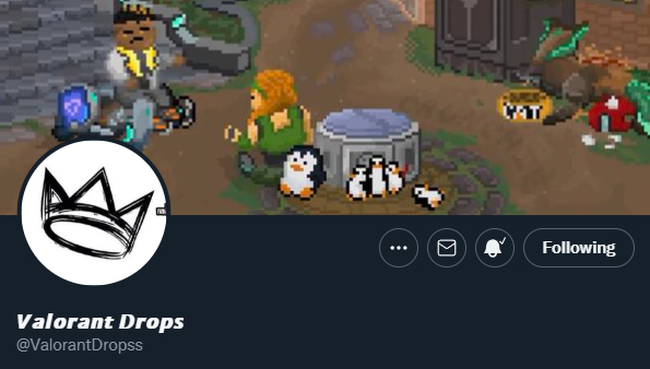 InternetSavage_'s tweet photo. @ValorantDropss Done✅, I hope i get lucky🍀 https://t.co/lDR9pEdKjP