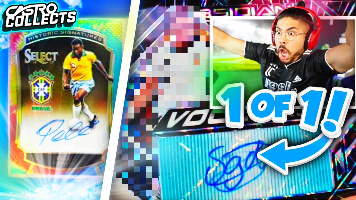 TotalCK's tweet image. Pinch me… Thumbnail design for @Castro1021 Collects video. ⚡️