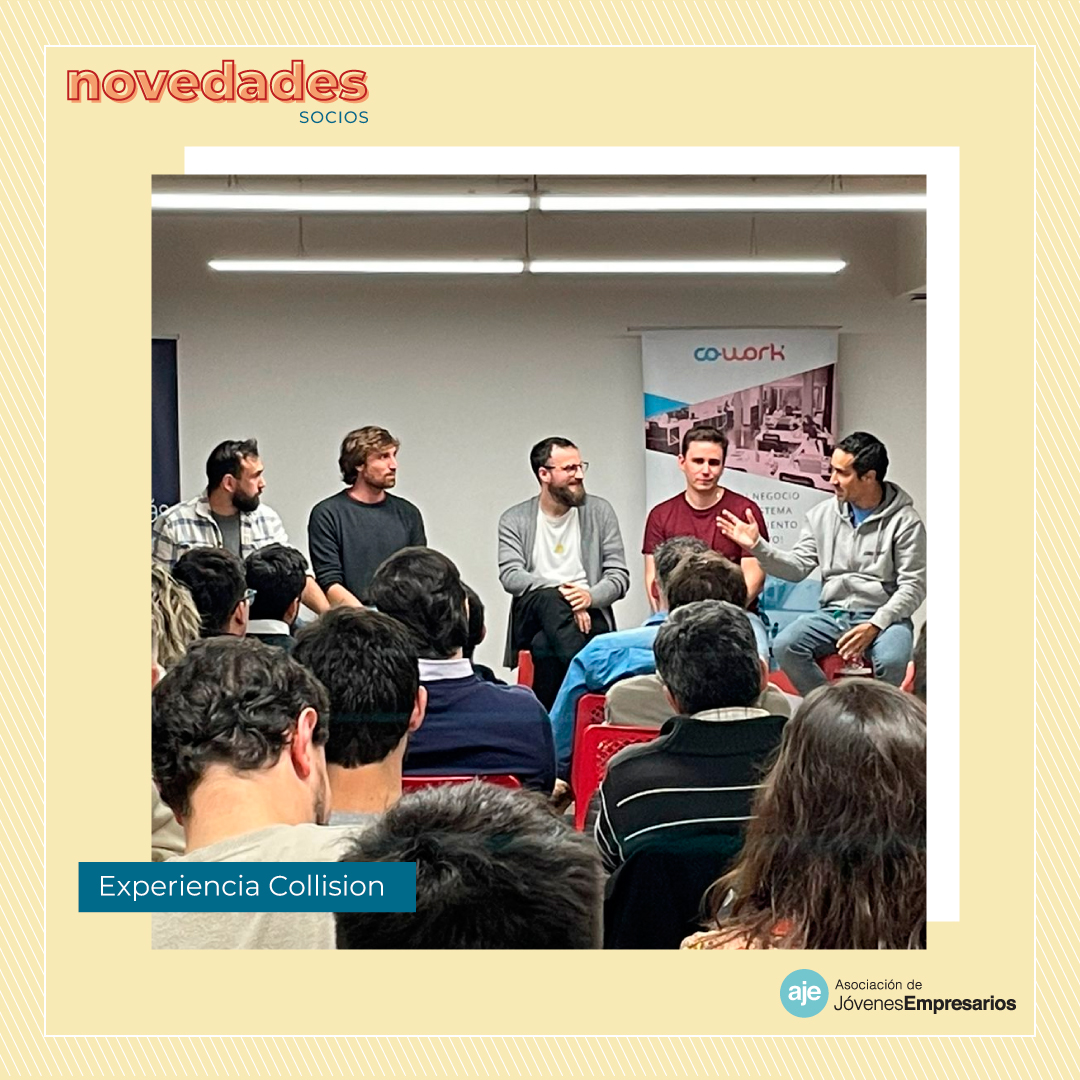 🛫 <a href="/SpaceDevUy/">SpaceDev</a>, <a href="/houlakdev/">Houlak</a>  y <a href="/TuPaseUy/">TuPase</a>  le contaron su experiencia en Collision 2022 a más de 40 personas en nuestras oficinas de <a href="/CoWork_LatAm/">Co-Work LatAm</a>. ¡Qué inauguración de AJETECH!