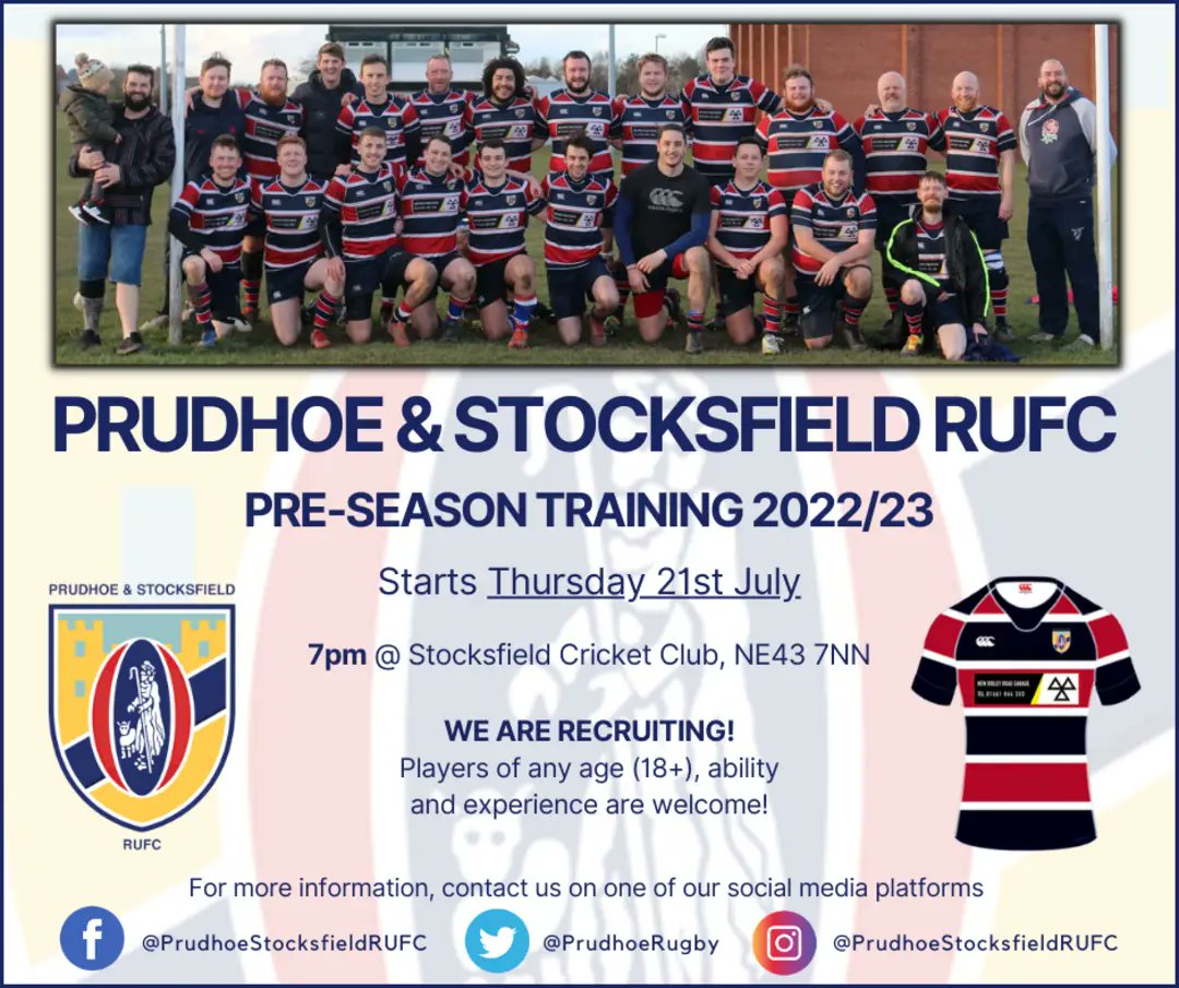 Pre season starts this Thursday at 7pm. New players of any age, experience or ability are very welcome. Please get in touch if you are interested. We will be training every Thursday from this week and possibly adding an extra day later in pre season.