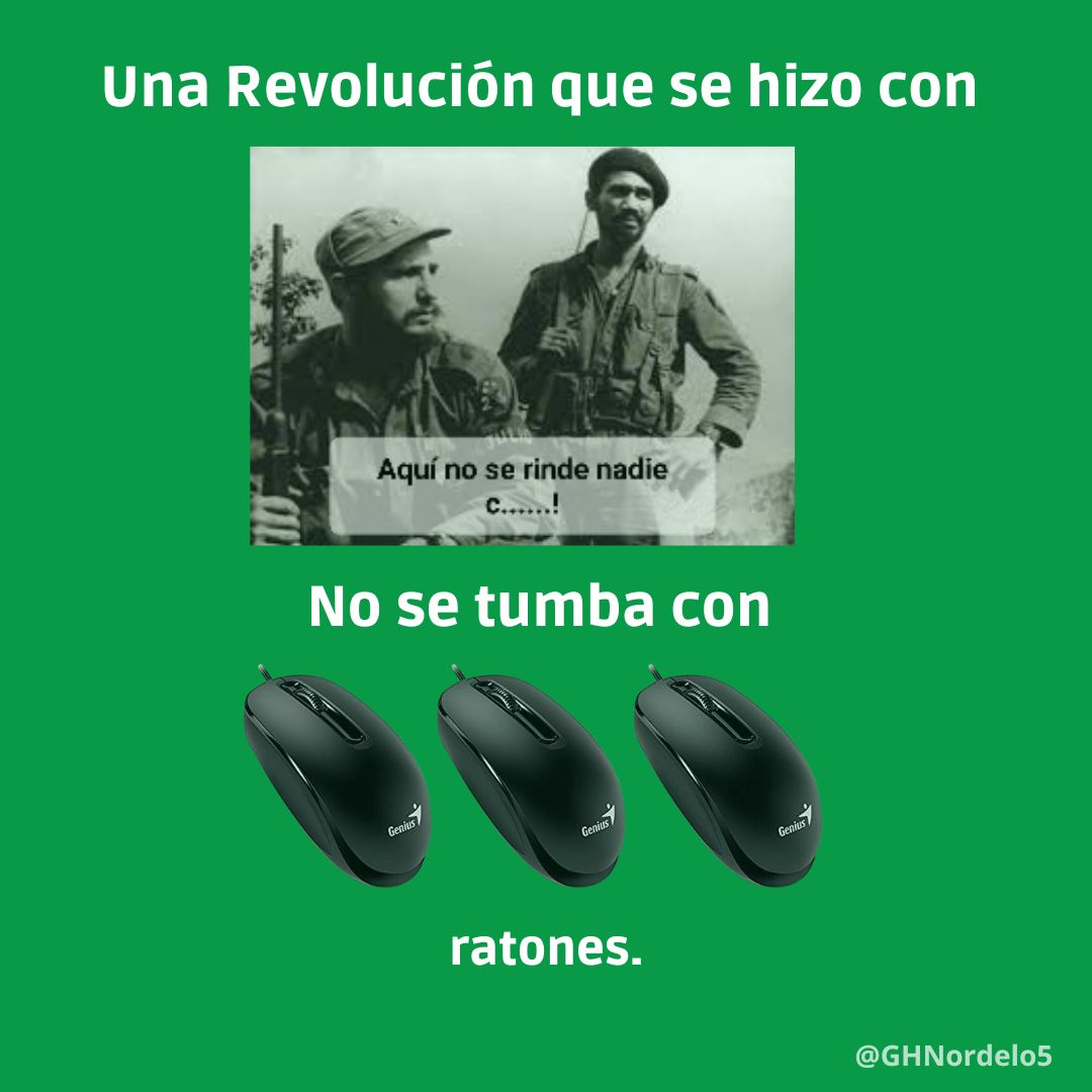 Los generales de butacón y sus guapos de 90 millas, que empujan para que otros se den golpes, deberían saber esto... #Cuba #CDRCuba #SomosDelBarrio #CubaPorLaPaz