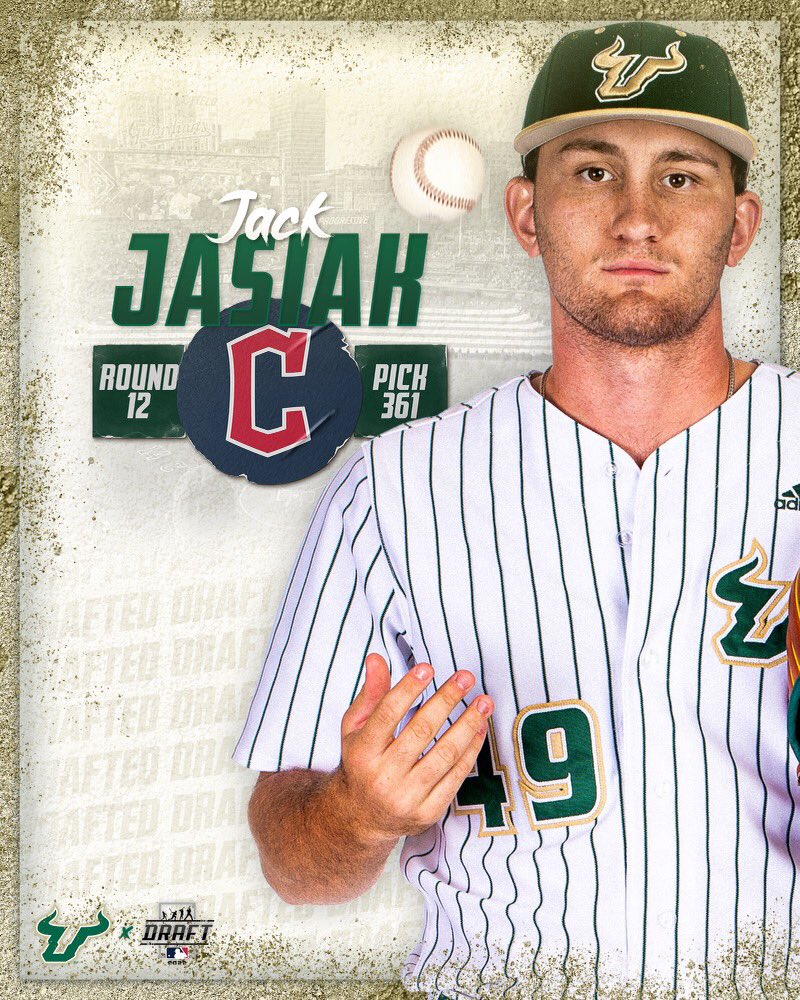 USFBaseball's tweet image. You’re getting a workhorse, @CleGuardians!

#HornsUp 🤘 #ForTheLand
#ProBull | #ArmFarm