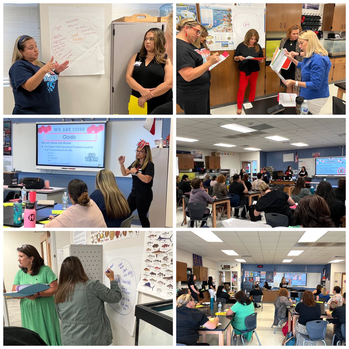 <a href="/CCISD/">CCISD</a> Supt. Leadership Conference Day 2: Elementary Directors and C&amp;I leaders led powerful sessions on IGs, Look Fors, and Routine and Procedures with campus leaders. @ccleadlearner <a href="/r0hernandez/">Dr. Roland Hernandez</a> <a href="/JohnAPrezas/">John Prezas</a> <a href="/KelsieMorris12/">Kelsie Morris</a> <a href="/jennalwright/">Jenna Wright</a> <a href="/brookecoplin/">Brooke Coplin</a> #progress #intentional