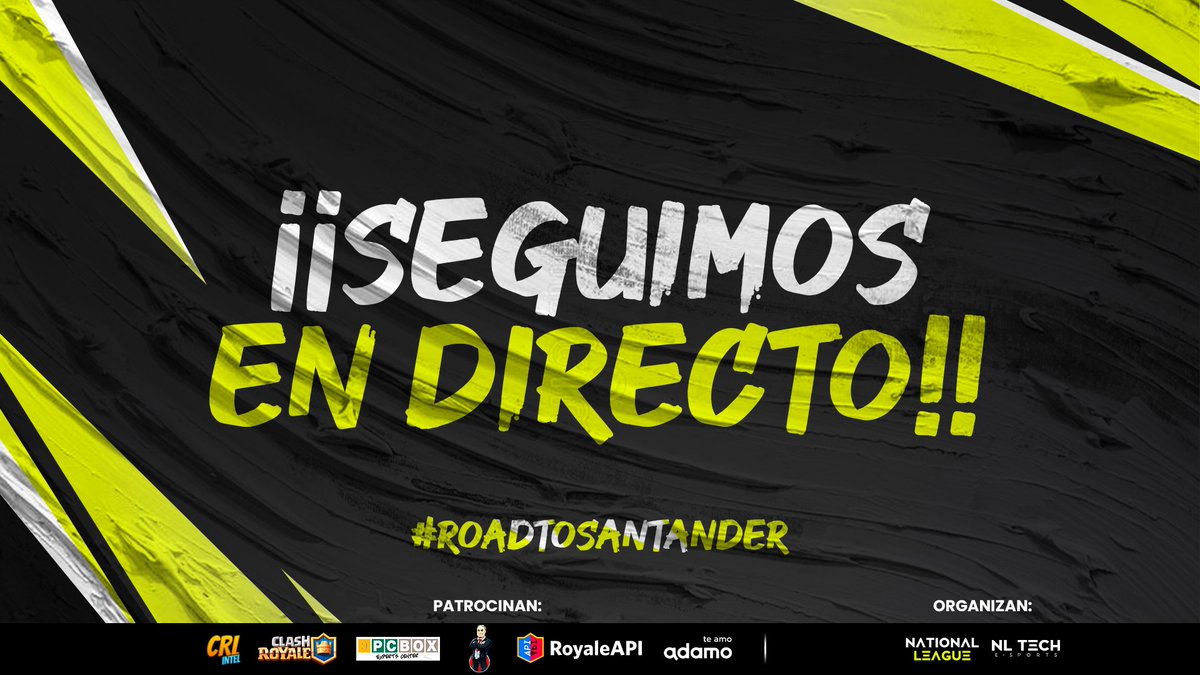 Pro Mancos League (@promancosleague) on Twitter photo #ClashRoyale |
๐ด ยกSEGUIMOS EN DIRECTO!
๐ #J6 | <a href="/EsportsRoyaleES/">Esports Royale ES</a>
โ 21:00๐ช๐ธ 16:00๐ฆ๐ท 14:00๐ฒ๐ฝ
<a href="/EliteWar_Club/">๐๐ฅ๐ข๐ญ๐Wฬถaฬถrฬถ ๐๐ฅ๐ฎ๐ ๐ฎ</a> ๐ @#DaVxNwA
๐๏ธ <a href="/TucansitoAlv/">Tucansito</a> & <a href="/kevincito_CR/">Kevincito</a>
๐ฌ <a href="/DStudioREC/">DStudio REC</a>
๐ <a href="/jbooruiz/">Juan</a>
๐บ bit.ly/National_TV
#RoadToSantander #ClashRoyale |
๐ด ยกSEGUIMOS EN DIRECTO!
๐ #J6 | <a href="/EsportsRoyaleES/">Esports Royale ES</a>
โ 21:00๐ช๐ธ 16:00๐ฆ๐ท 14:00๐ฒ๐ฝ
<a href="/EliteWar_Club/">๐๐ฅ๐ข๐ญ๐Wฬถaฬถrฬถ ๐๐ฅ๐ฎ๐ ๐ฎ</a> ๐ @#DaVxNwA
๐๏ธ <a href="/TucansitoAlv/">Tucansito</a> & <a href="/kevincito_CR/">Kevincito</a>
๐ฌ <a href="/DStudioREC/">DStudio REC</a>
๐ <a href="/jbooruiz/">Juan</a>
๐บ bit.ly/National_TV
#RoadToSantander
