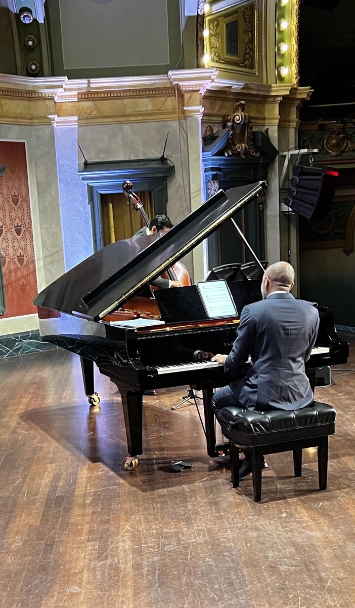 What a phenomenal weekend for Art of the Piano 2022! Thank you, <a href="/aarondiehl/">Aaron Diehl</a>, Mikael Darmanie and Jeremy Ajani Jordan for sharing your talent and teachings with tomorrow's stars! Your dynamic performances left a lasting impression on the Greater Cincinnati community.
