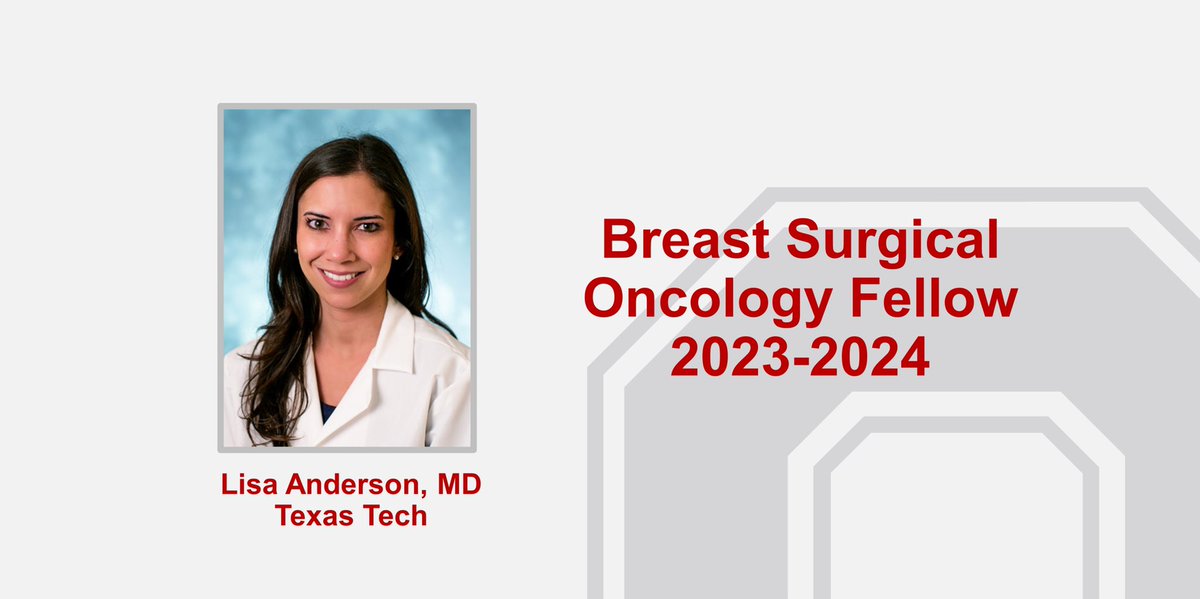 Timothy M. Pawlik (@timpawlik) on Twitter photo Super excited to announce our first ever <a href="/OhioStateSurg/">Ohio State Wexner Medical Center Surgery Dept.</a> fellow in the #Breast Surgical Oncology match!!! Welcome Dr. Lisa Anderson from Texas Tech in Lubbock, TX. Youโre going to love TEAM #buckeye ๐ฐ nation!! Congrats! ๐ Super excited to announce our first ever <a href="/OhioStateSurg/">Ohio State Wexner Medical Center Surgery Dept.</a> fellow in the #Breast Surgical Oncology match!!! Welcome Dr. Lisa Anderson from Texas Tech in Lubbock, TX. Youโre going to love TEAM #buckeye ๐ฐ nation!! Congrats! ๐