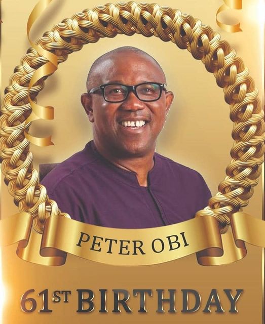 Happy Birthday To H.E Peter Obi 