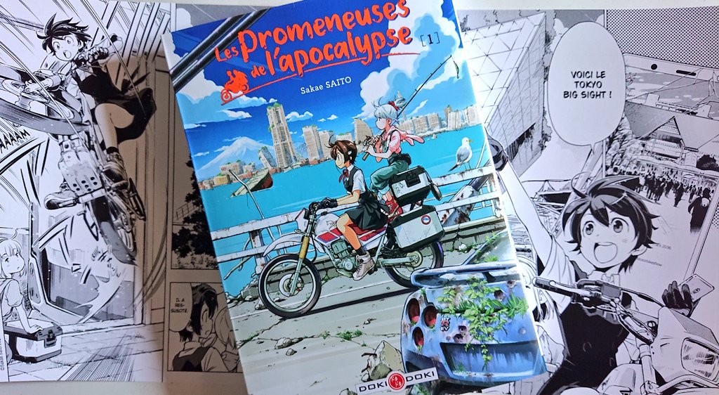 Naka_manga's tweet image. On part en promenade jusqu'au 25/06 avec #LesPromeneusesDeLApocalypse chez @dokidoki_manga! L'occasion de gagner 3 tomes 1 de cette petite merveille! ❤️

Pour participer on RT, on follow @dokidoki_manga @Naka_manga et on tag quelqu'un avec qui partir à l'aventure! TAS le 25. 🍀