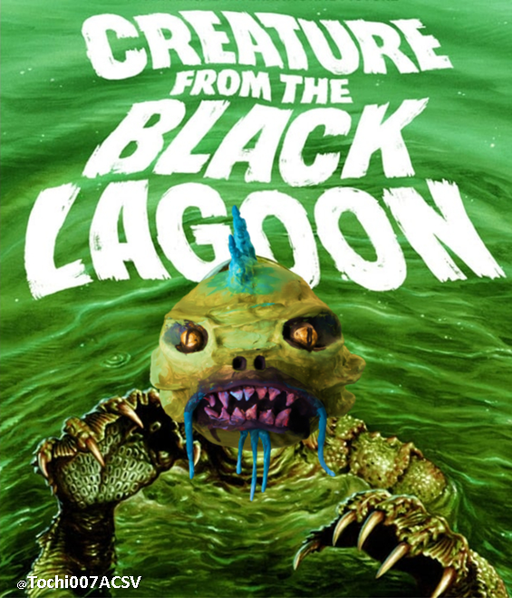 Tochi007ACSV's tweet photo. I really wanted to put @AvgCreatures on the 2017 Oscar winner "Shape of Water"... but i guess "Creatures from the Black Lagoon" fits better for our beloved creature #Bernard #WeAverage #movies #nft https://t.co/lAQTwcIXBh