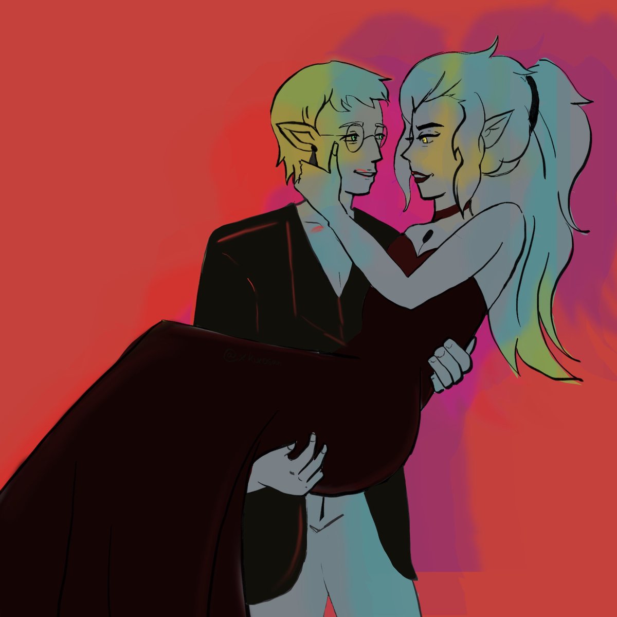 #raedaweek2022 day 2 — wedding/grom🦉🎻

#raeda #TheOwlHouse