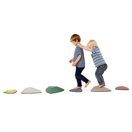 👀 Product of the Day 👀

River Stones
Stepping stones to better coordination, balance and fun.

The purpose is to jump from stone to stone without touching the floor – you can vary the position of the stones to create more challenging paths for children. 

#balance #jumping