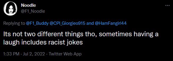 F1TWTLs's tweet photo. Get this person off of F1twt https://t.co/779EmeXDwG