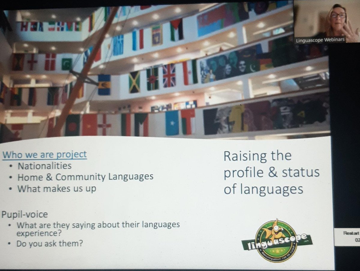 Lots of ideaS from the incredible <a href="/CristaHazell/">Crista</a> on how to raising the profile of languages <a href="/linguascope/">Linguascope</a> #showandtell event #mfltwitterati