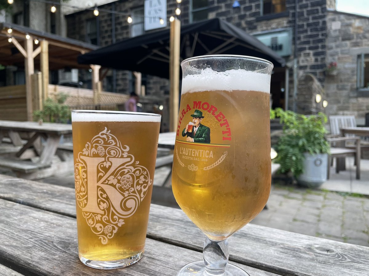 AnIlkleyDiary's tweet photo. An ice cold beer on a lovely evening at @Bar_Tat at the end of a hot day. Cheers! π» #ilkey https://t.co/s1xw4hA7ZZ