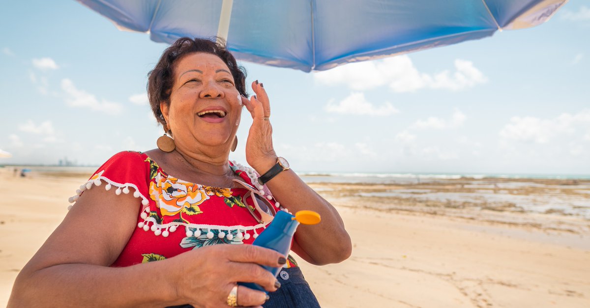 #UVSafetyMonth brings a time to shine a light on the importance of sun safety and #skincancer prevention. Read about risk factors for skin cancer – like exposure to UV light – sun protection, and more, here: bit.ly/3PDcfQq