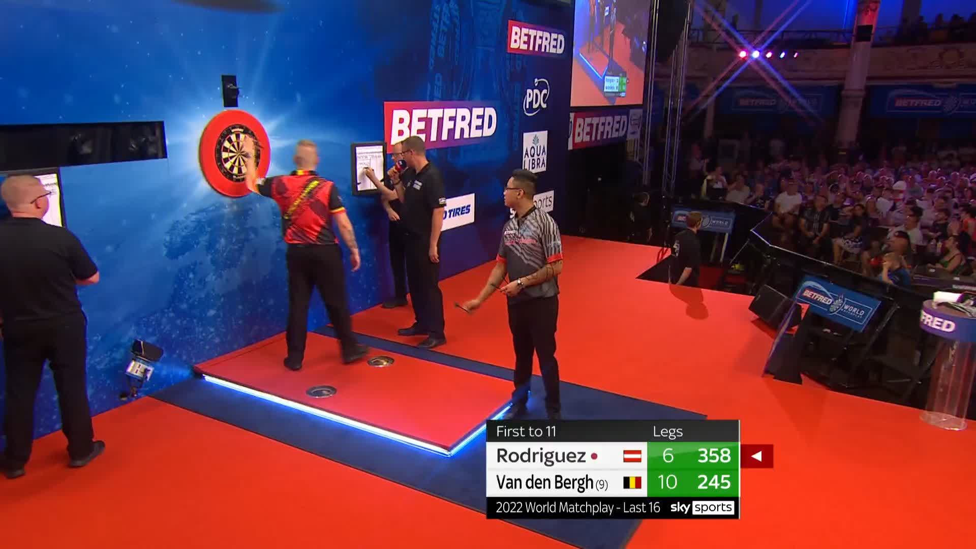 PDC Darts on Twitter "DIMI WINS IT IN STYLE! 🇧🇪 Dimitri Van den Bergh