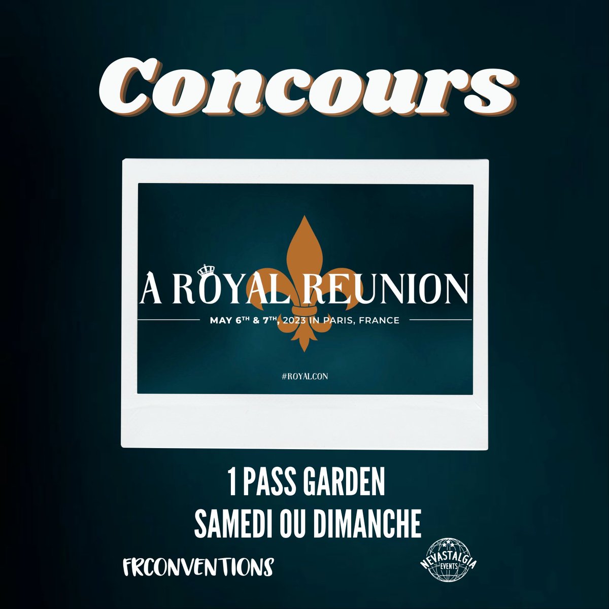 FrConventions's tweet photo. [CONCOURS ANNIVERSAIRE]
Remportez un pass un jour pour la #ARR ! Pour cela : 
- RT ce tweet
- Follow @nevastalgia + @FrConventions
- Follow notre chaîne Youtube : https://t.co/m1jJWnKUGb + commente cette vidéo : https://t.co/Bf47GCN2NQ

TAS : le 31/07 https://t.co/HcLta9jOey