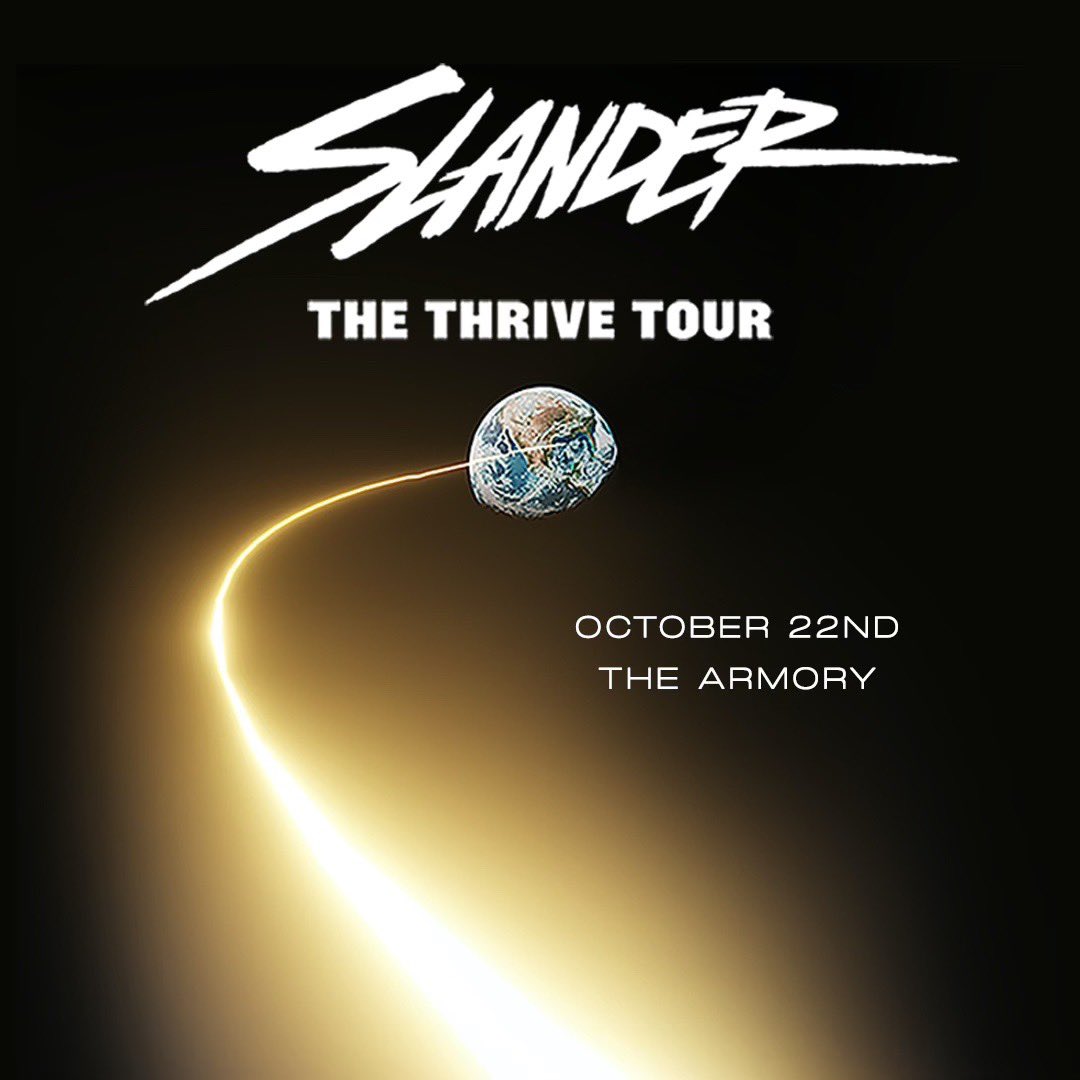 SIMshows's tweet photo. 🔥ANNOUNCE+CONTEST🔥

THE THRIVE TOUR: @SlanderOfficial is coming soon to Minneapolis on October 22! Tickets go on sale Friday, July 29 at 10 am. Register now for the pre-sale at https://t.co/hSJXmKLw49 to get first access to tickets!

Qualify to win a pair of tix:
✅*like* &amp; RT https://t.co/6br3kUa00G