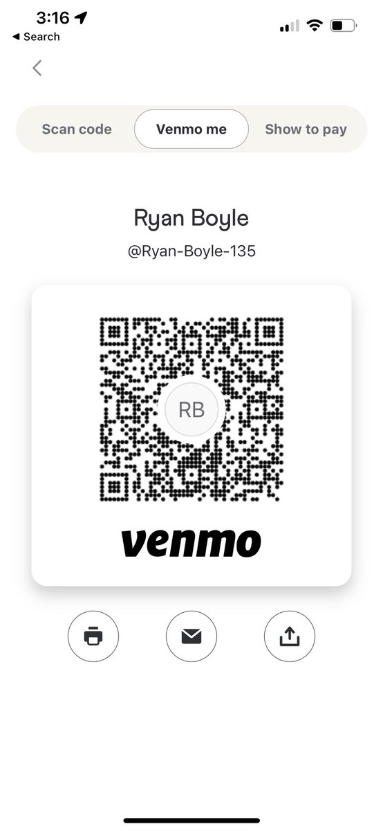 PorquerZ's tweet photo. @Venmo Ryan-Boyle-135 #VenmoMe https://t.co/Rr2guIzxPJ
