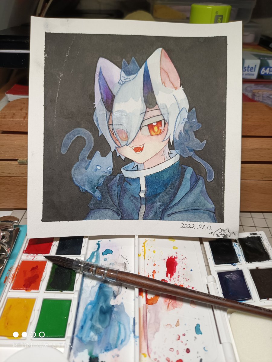 TotoroShadow's tweet photo. 纸受潮了😢 https://t.co/ugjDQIQPuq
