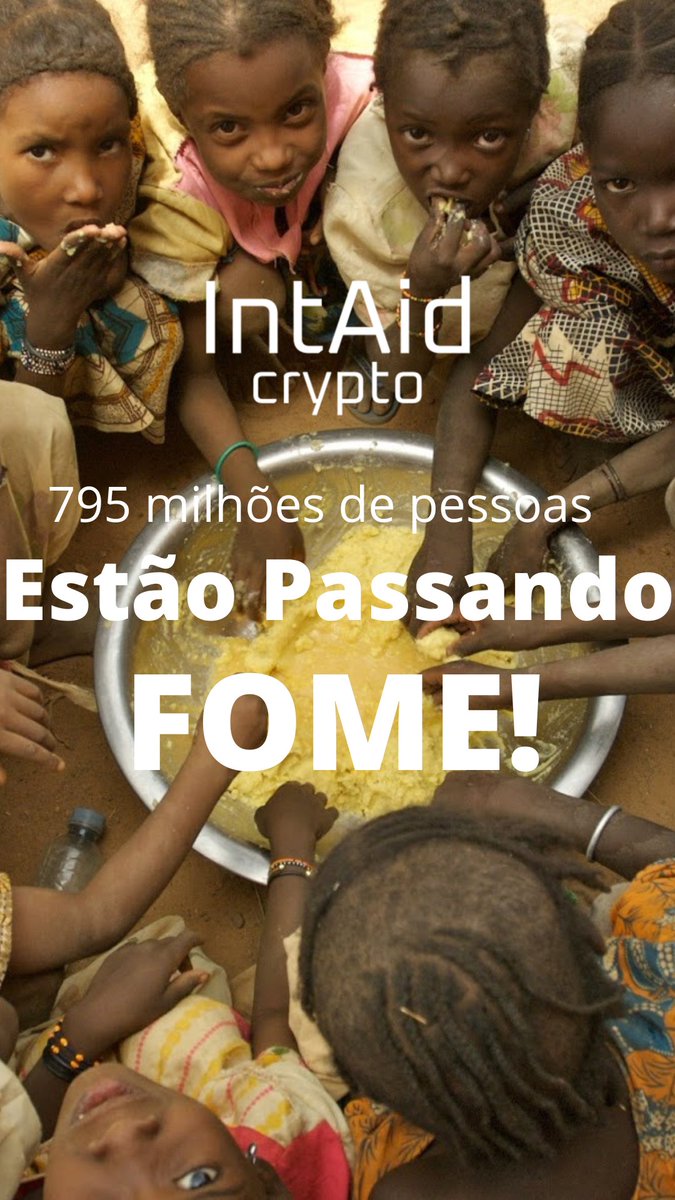 IntAidCrypto's tweet photo. 795 milhões de pessoas estão sofrendo com a fome neste momento! Você conhece alguém precisando de ajuda? Cadastre em https://t.co/HVMNzVxQNB e amenize este sofrimento. #humanity #humanrights #intaidcrypto #caridade #Charity https://t.co/qhlz6e9vQH