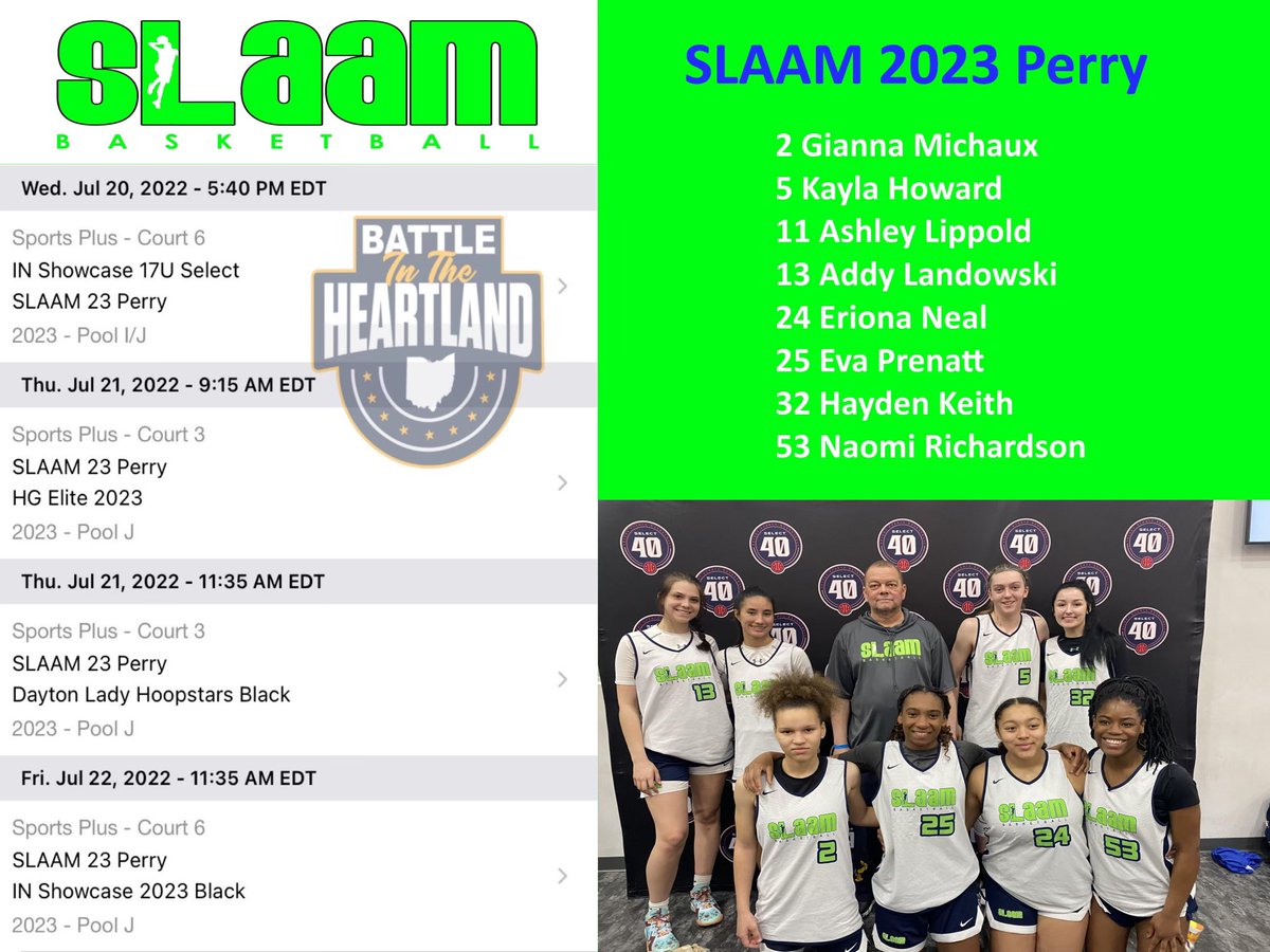 Come check these girls out In Cincinnati , Here is their schedule for the first part of the week