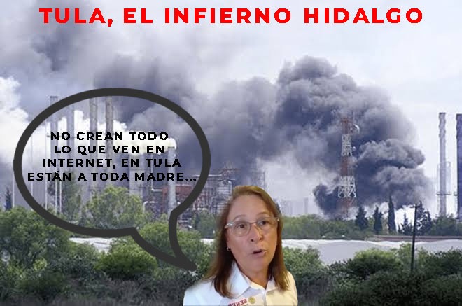 erickarreola118's tweet photo. A toda madre cuando ya señalaron a México por su exceso de contaminación en Tula. @rocionahle 
#ARocioNohleimporta https://t.co/FqT6AjFXv2
