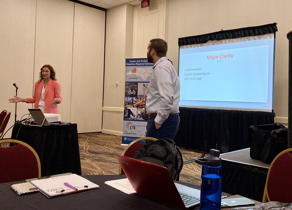Karen Boyles, NW CTE Regional Coordinator, NCDPI (@karenboyles1) on Twitter photo Justin Wilkinson and Lindsey Hardee from <a href="/HarnettCoCTE/">Harnett County CTE</a> are doing a fantastic job explaining the value of their CTE partnerships, including <a href="/iamcccc/">CCCC</a>, <a href="/MajorClarity/">MajorClarity by Paper</a>, and many great local community partners. #CTEforNC #ctesc22 <a href="/HarnettCoSchool/">Harnett Co. Schools</a> Justin Wilkinson and Lindsey Hardee from <a href="/HarnettCoCTE/">Harnett County CTE</a> are doing a fantastic job explaining the value of their CTE partnerships, including <a href="/iamcccc/">CCCC</a>, <a href="/MajorClarity/">MajorClarity by Paper</a>, and many great local community partners. #CTEforNC #ctesc22 <a href="/HarnettCoSchool/">Harnett Co. Schools</a>