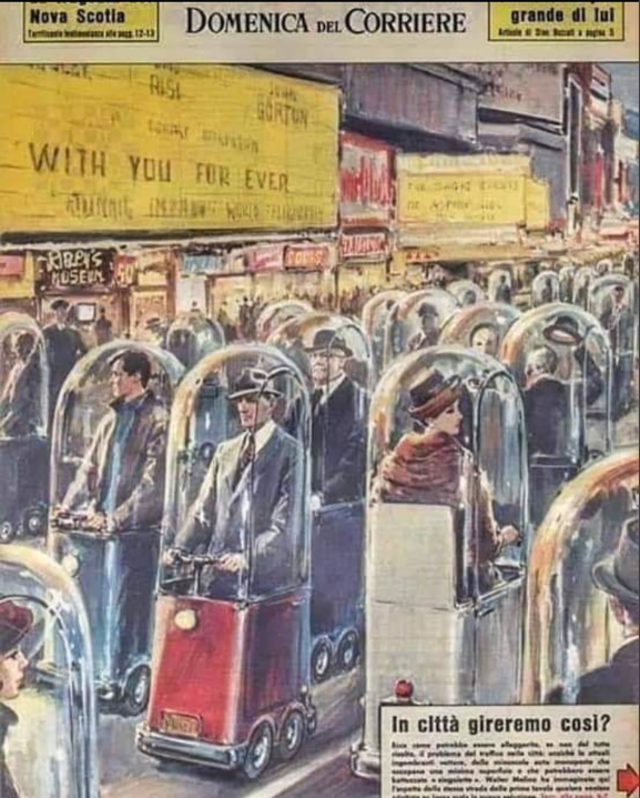 historyinmemes's tweet photo. In 1962, an Italian magazine published a story previewing what the world could look like in 2022 https://t.co/dj0HYn0GM5